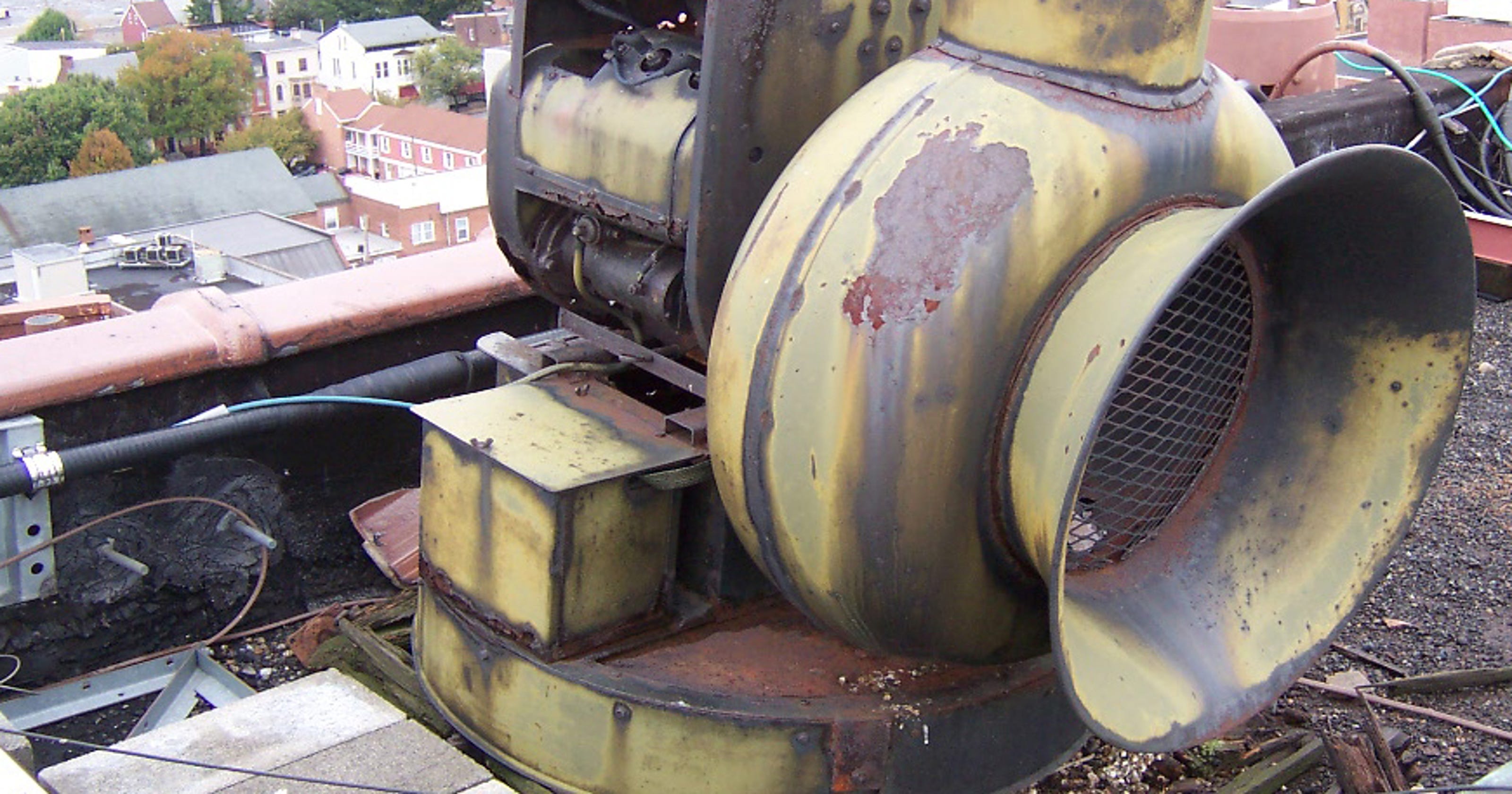 York had one of the biggest air raid sirens in the region