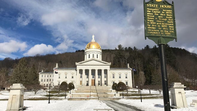 The Statehouse in Montpelier.