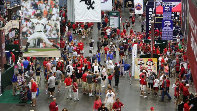 FanFest, at the Duke Energy Convention Center, continues through Tuesday.