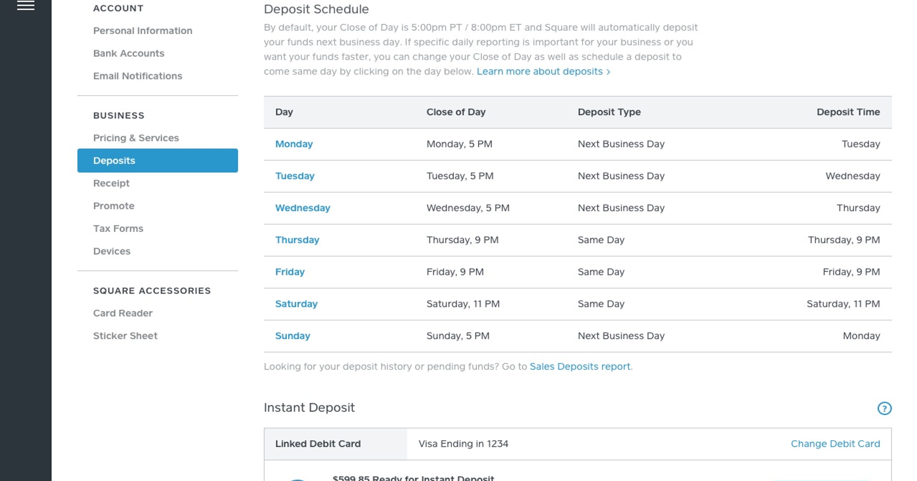 Square will let its sellers schedule deposits