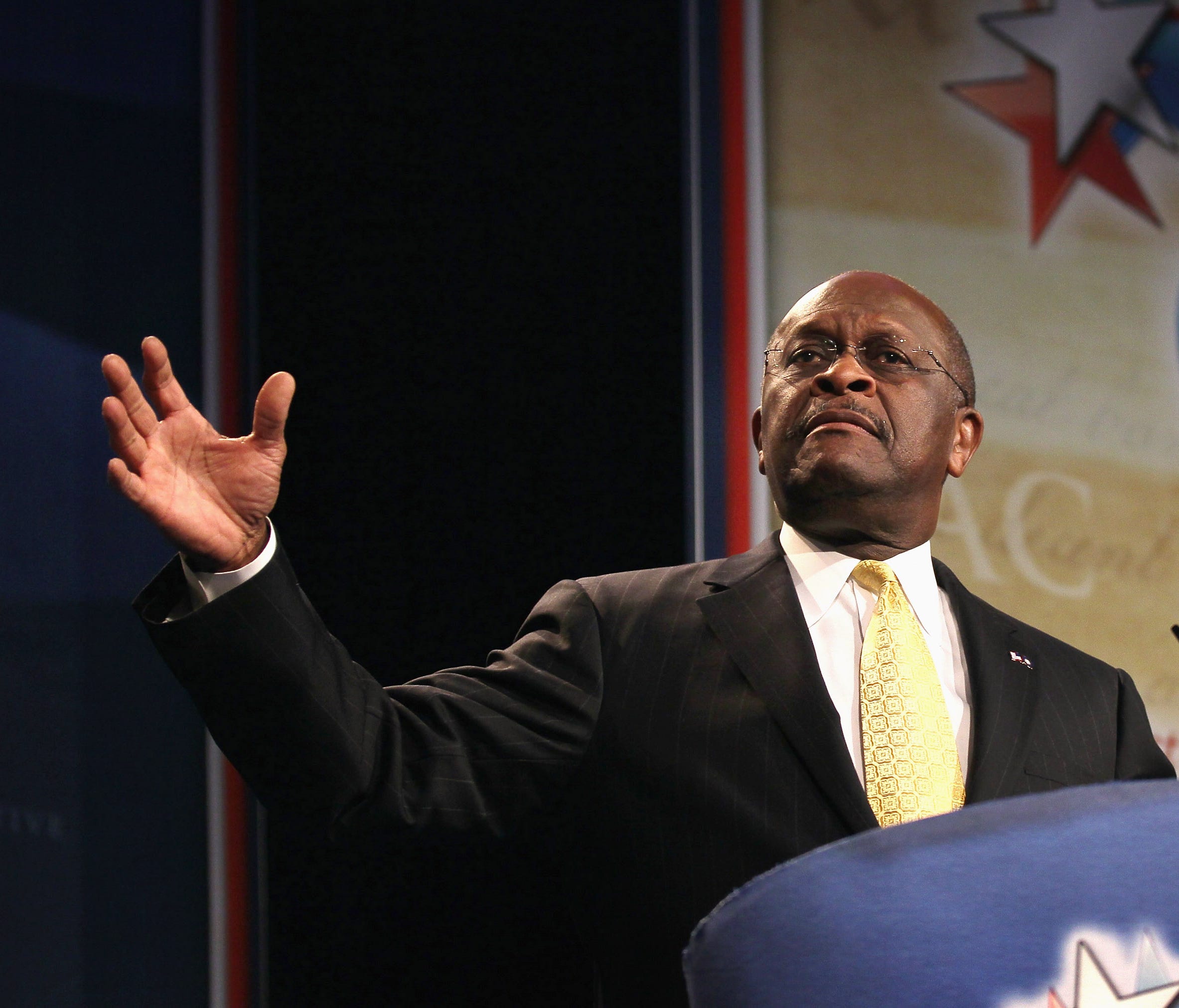 Herman Cain in 2012.
