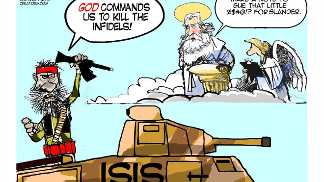 ISIS claims God tells them to kill.