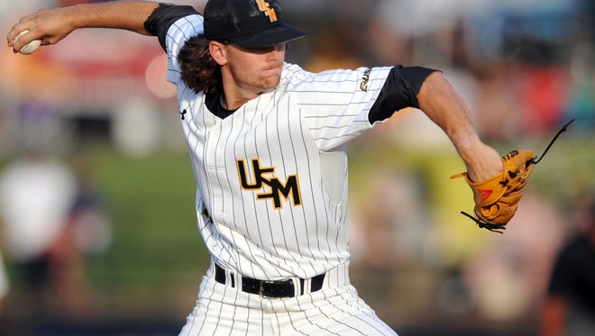 Southern Miss pitcher Jake Winston was picked in the 17th round by the Arizona Diamondbacks on Day 3 of the MLB draft.