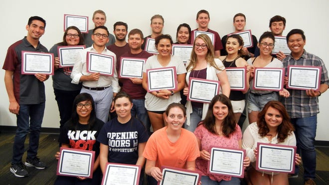 The New Mexico State University TRIO Student Support Services tutors and mentors received College Reading & Learning Association certifications during the 2016-2017 academic year. NMSU’s Campus Tutoring Services tutors also received CRLA certifications.