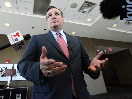 U.S. Senator Ted Cruz of Texas, shown at his last visit