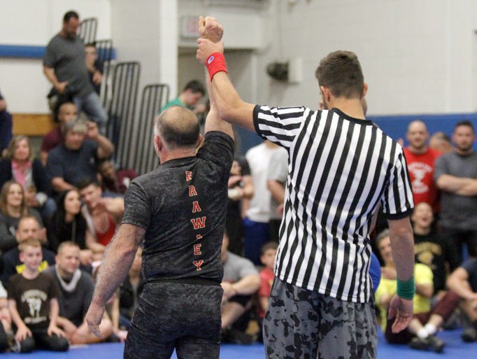 Photos Fat and Bald Wrestling Fundraiser
