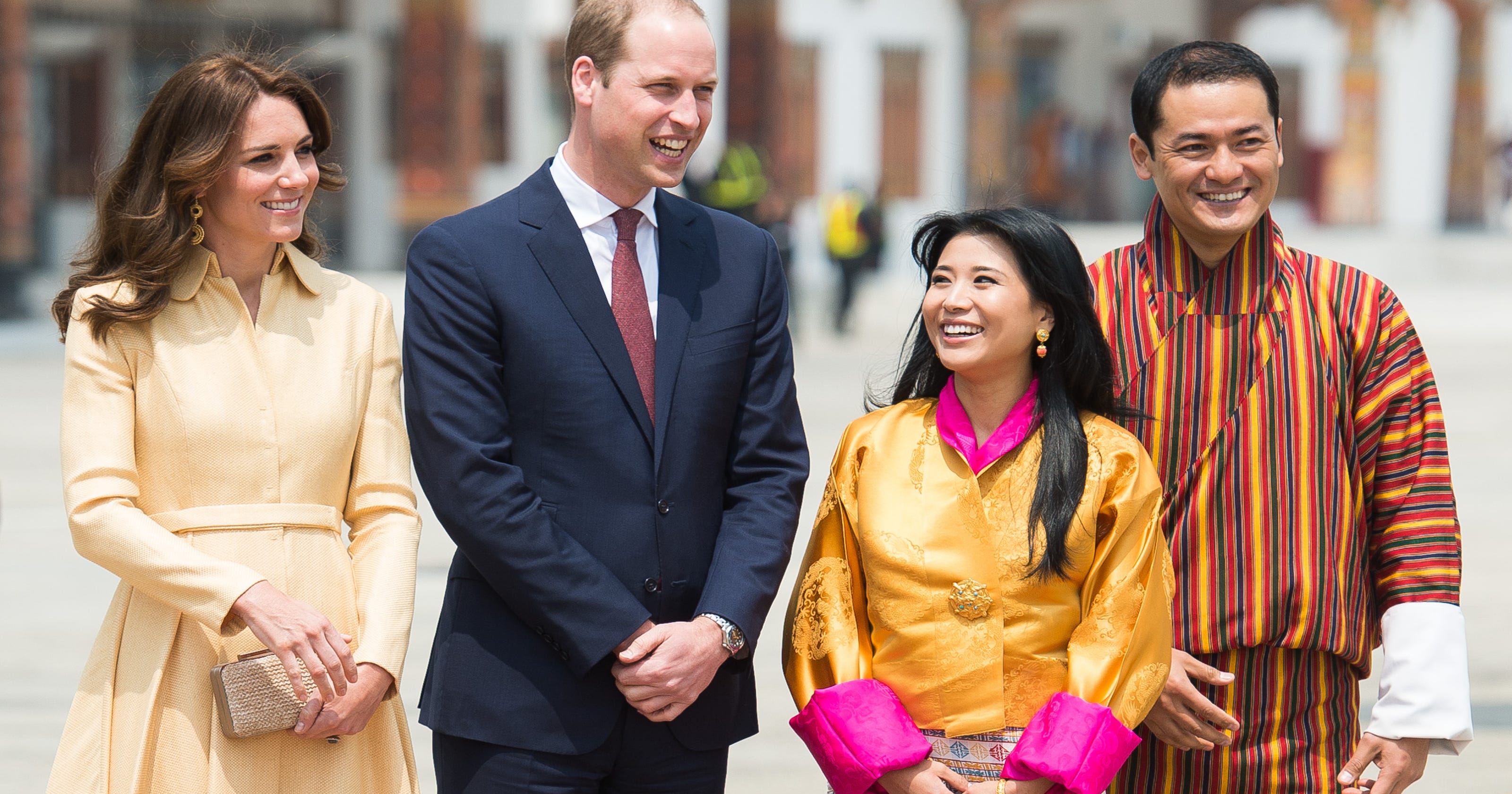 Will and Kate met Bhutan's equally-hot king and queen
