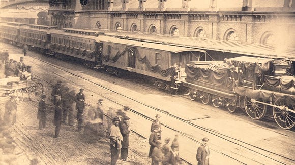 History 30m Glimpse Lincoln S Funeral Train