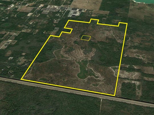 Aerials of HHH Ranch.