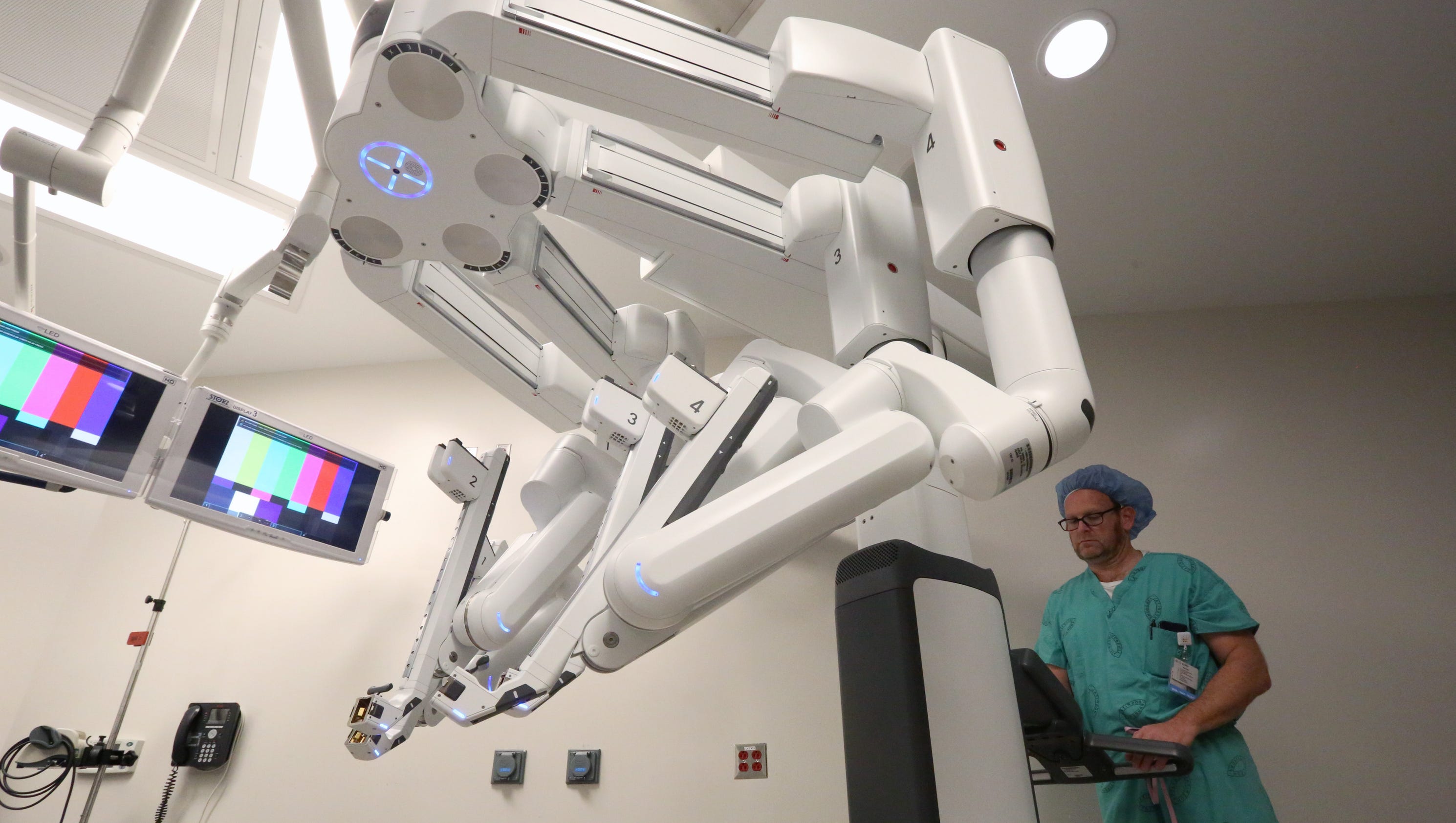 Robotic surgery da Vinci Surgical System boom and Northwell Health