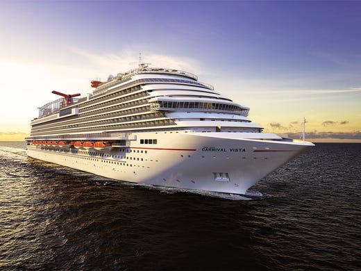 New Cruise Ships For 2016 Carnival Vista