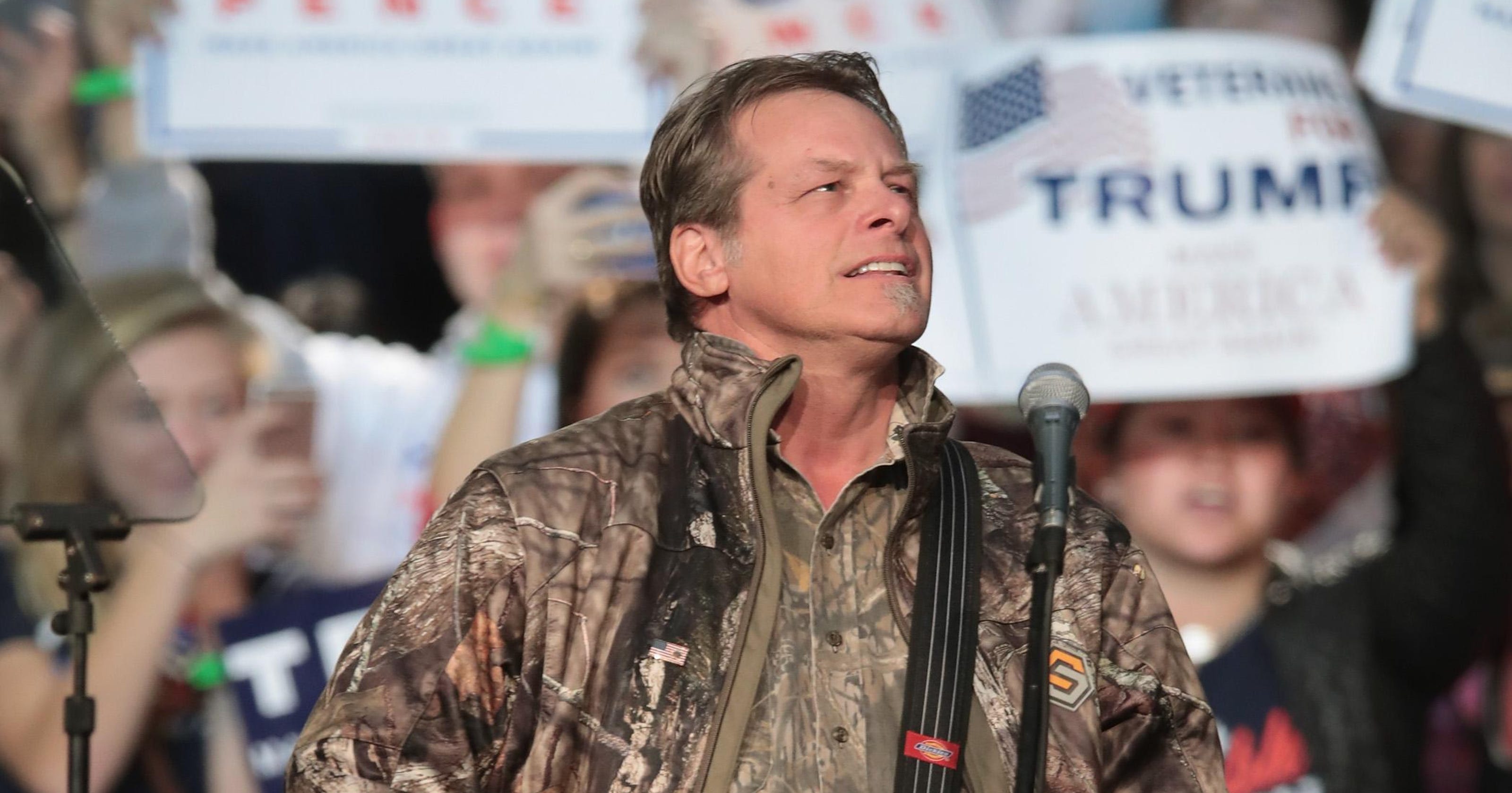 Ted Nugent claims Kid Rock isn’t running for Senate