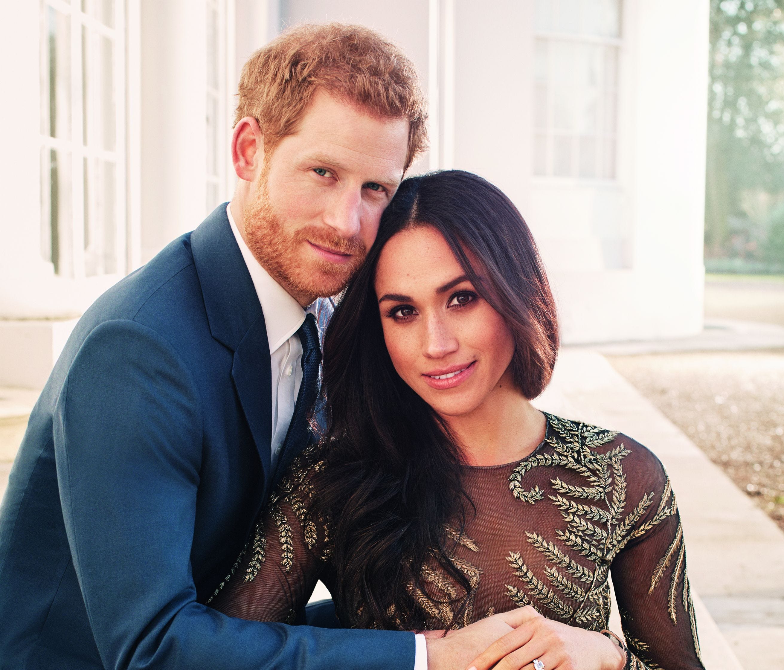 Just add engagement photos to the list of things Prince Harry and Meghan Markle do well.