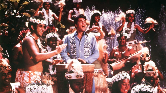 "paradise" gets lost in Elvis' third, ho-hum Hawaiian film venture.