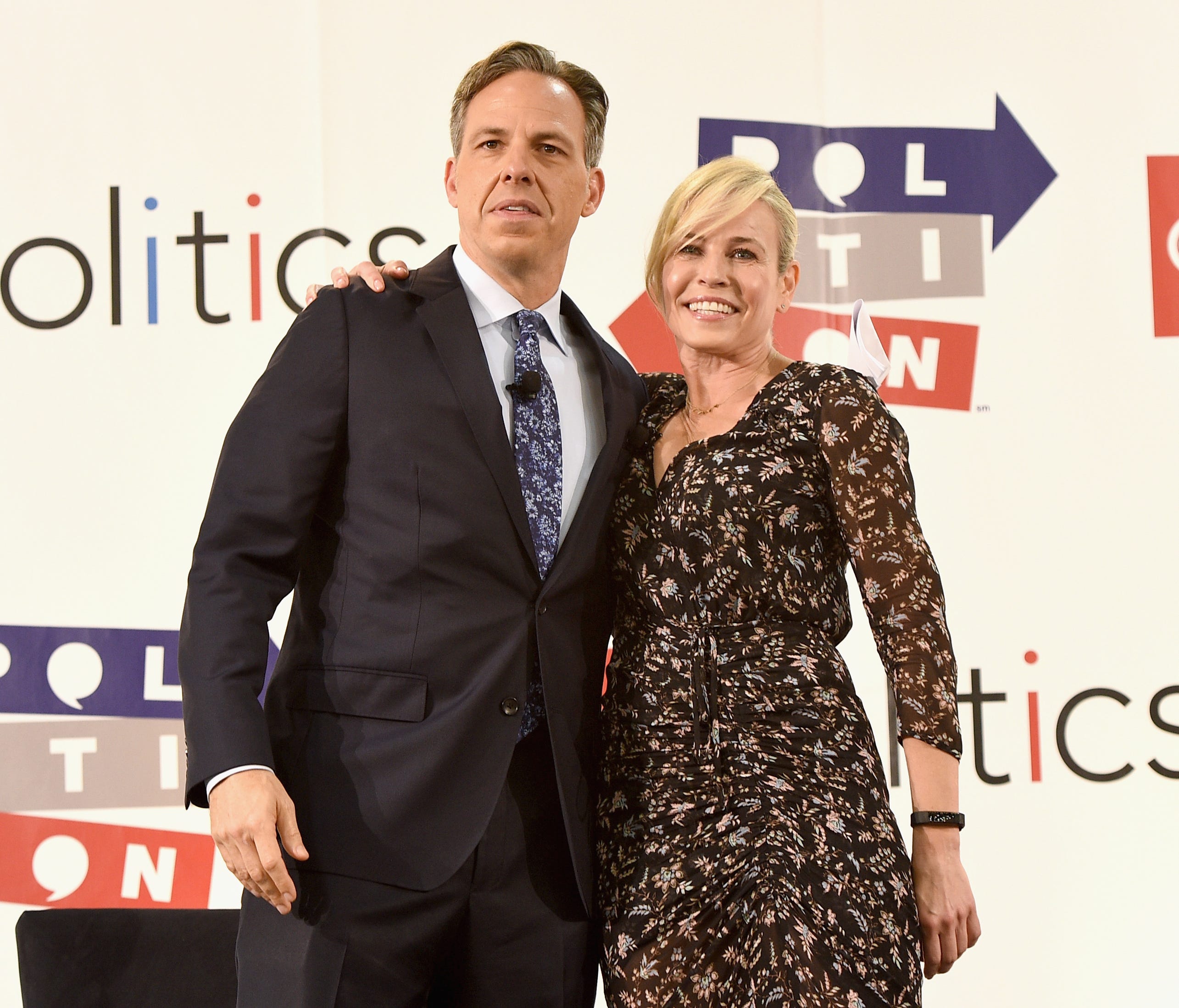 CNN's Jake Tapper is pictured during a Politicon event earlier this year.