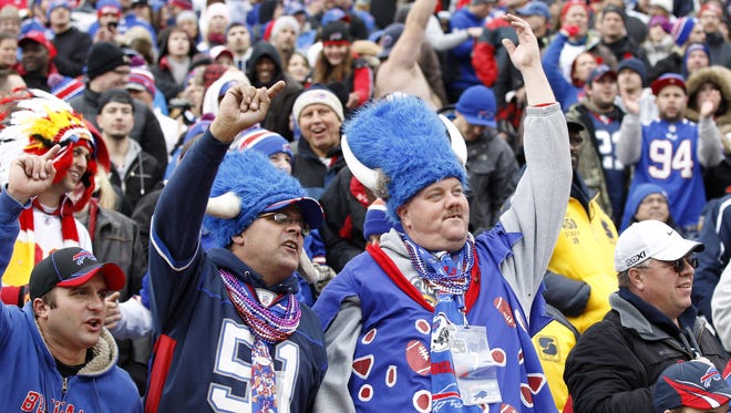 The vast majority of Buffalo Bills fans come to the game to enjoy the game.
The vast majority of Buffalo Bills fans come to the game to enjoy the game.