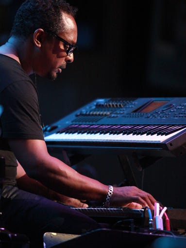 Techno pioneer Derrick May performs with the Detroit