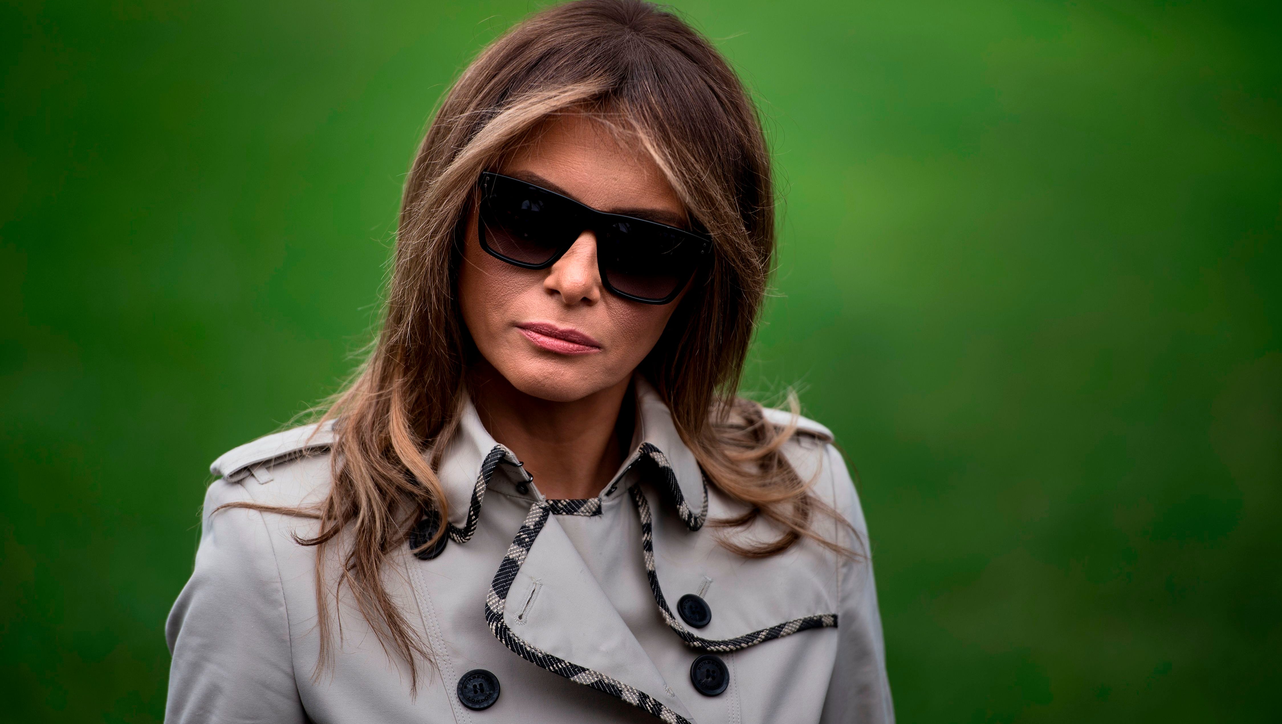 melania trump saint laurent sunglasses