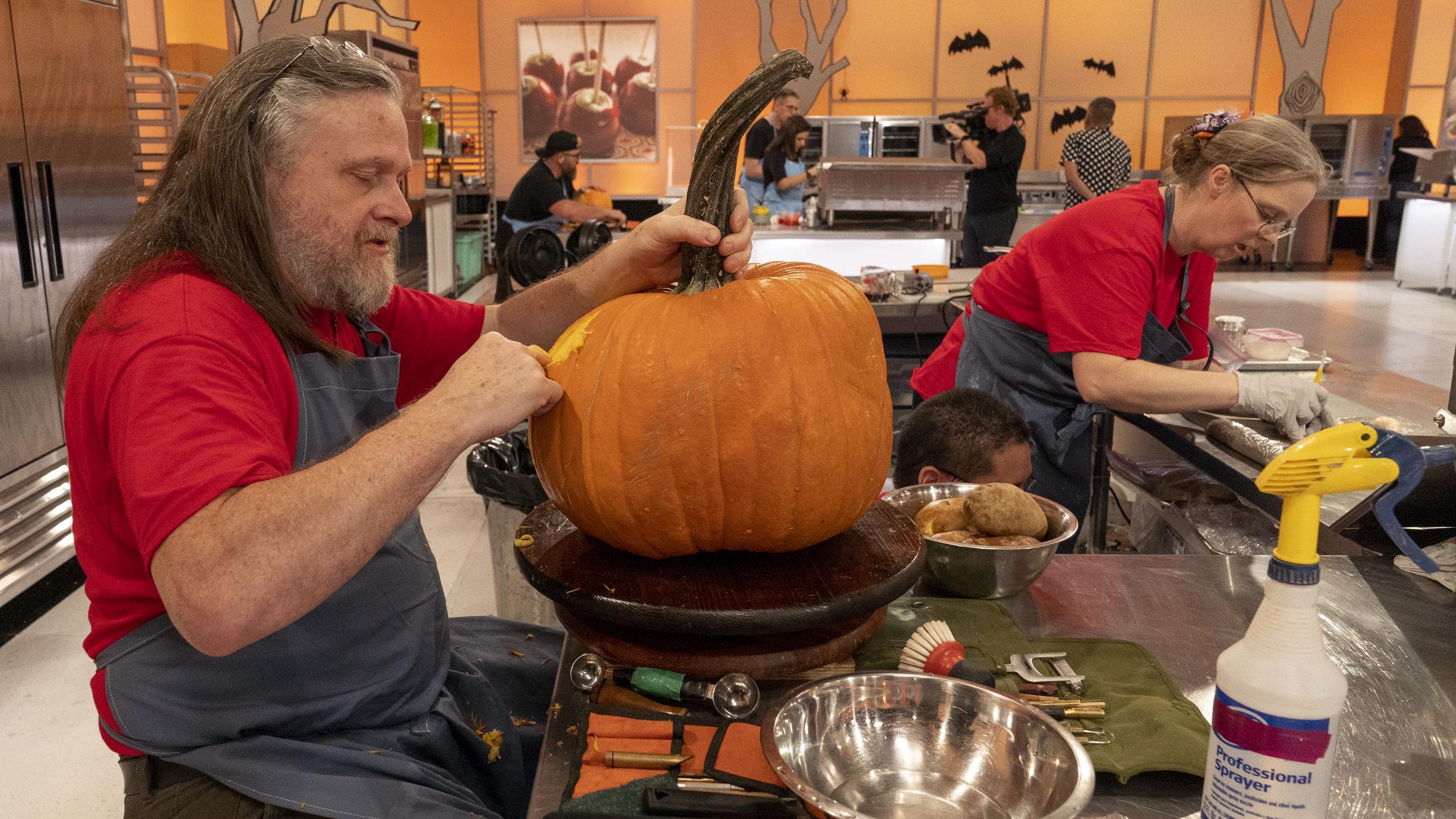 Reynoldsburg Pumpkin Carver Enters Halloween Wars
