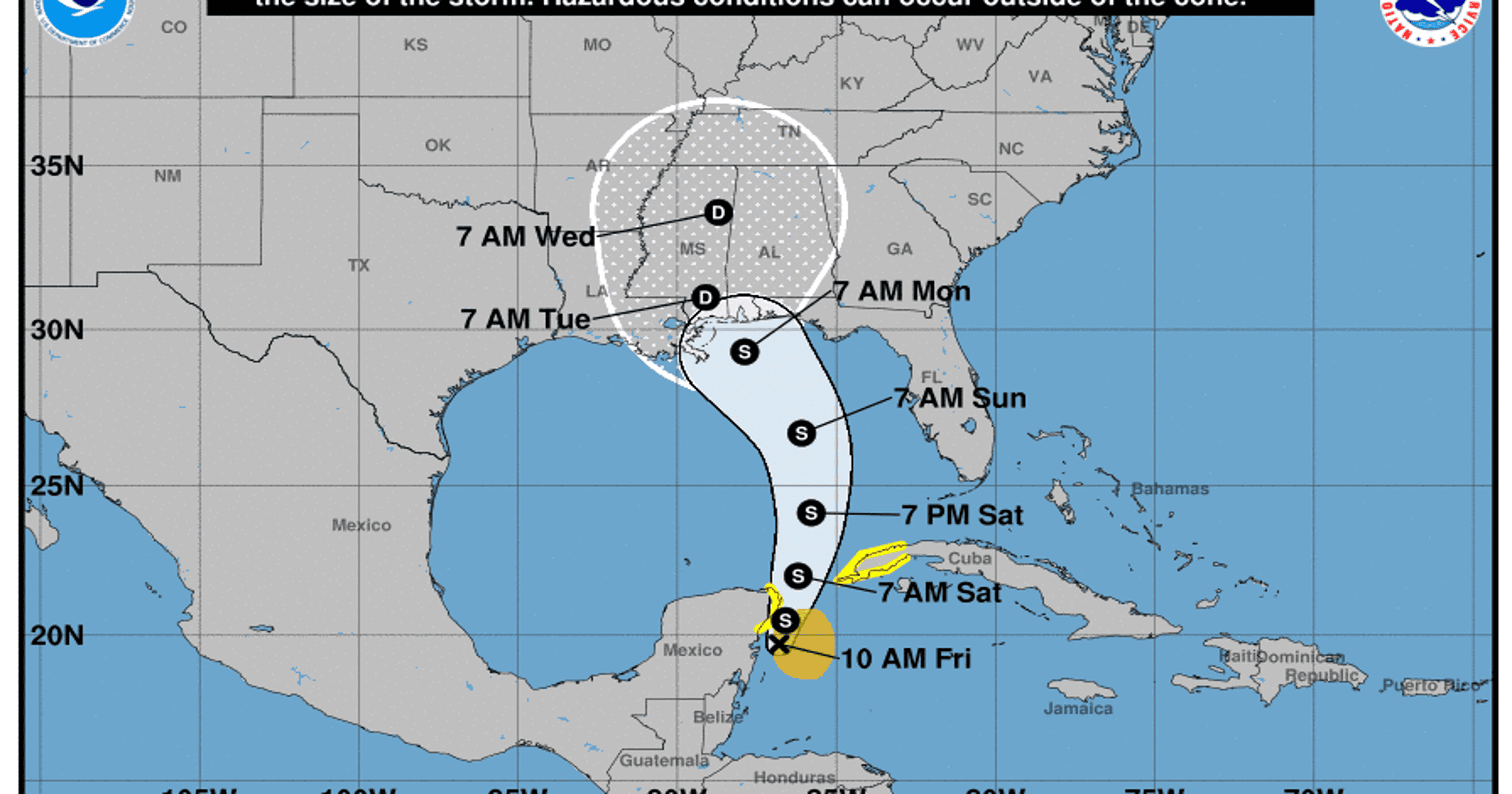 Subtropical storm vs. tropical storm What's the difference?