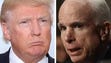 Donald Trump and John McCain have been sparring publicly