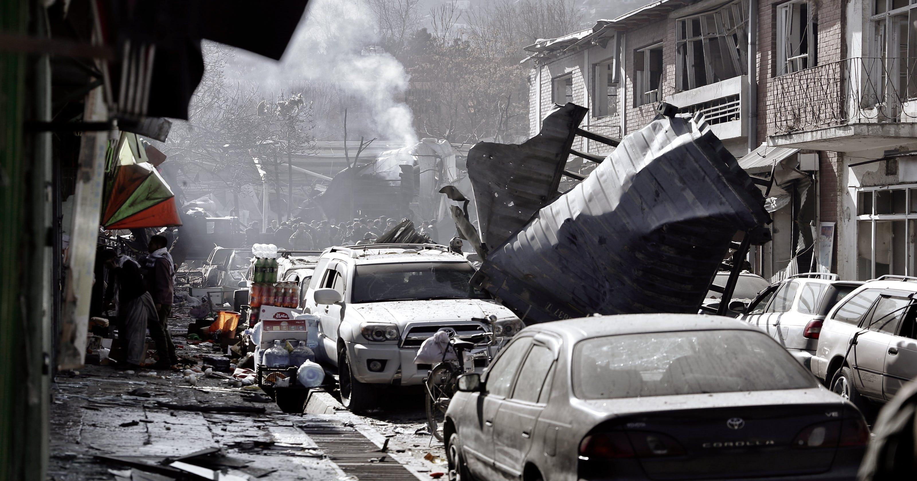 Kabul car bombing At least 95 dead, 'bodies and blood everywhere'