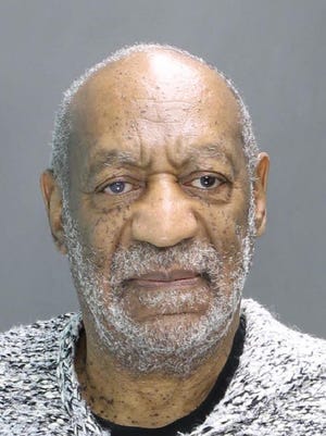 Bill Cosby's booking mug shot, Dec. 30, 2015, provided by Cheltenham Police Department in Elkins Park, Pa.