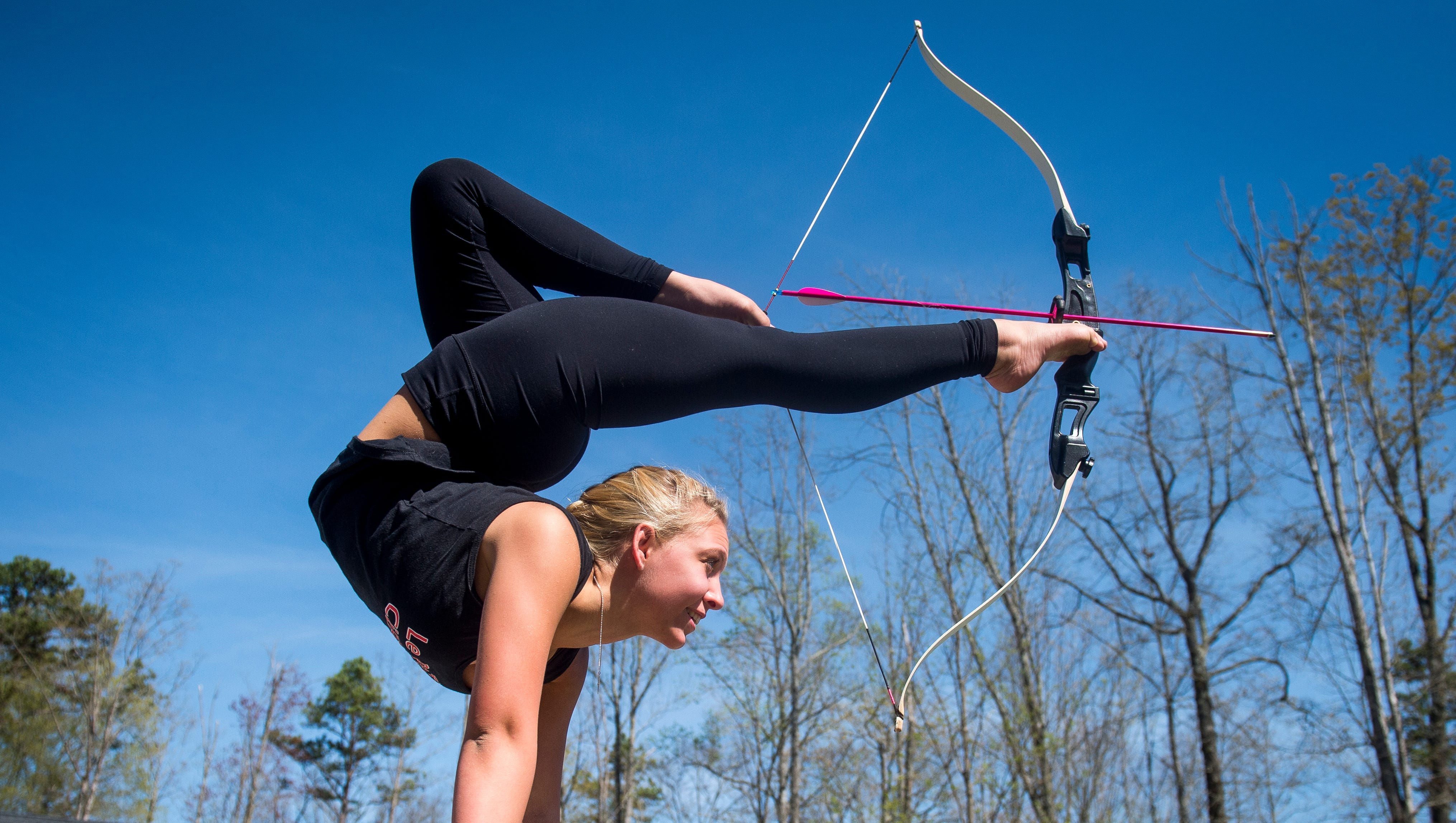 Feat Of Agility: Knox Teen Shoots Bow & Arrow Using Only Her Toes