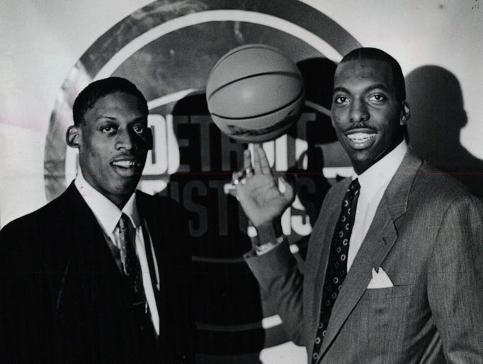 Pistons draft picks through the years