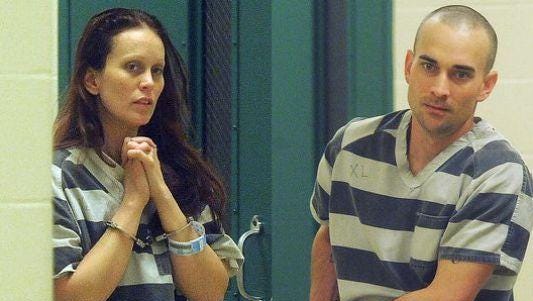 Jennifer Darger and Adam Darger appear in court recently.