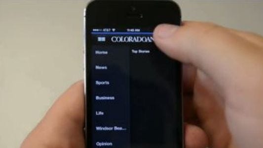 Coloradoan app.