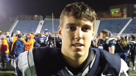 Reitz QB Reid Mahan threw 4 TD's in the Panthers' 49-23 win over North.