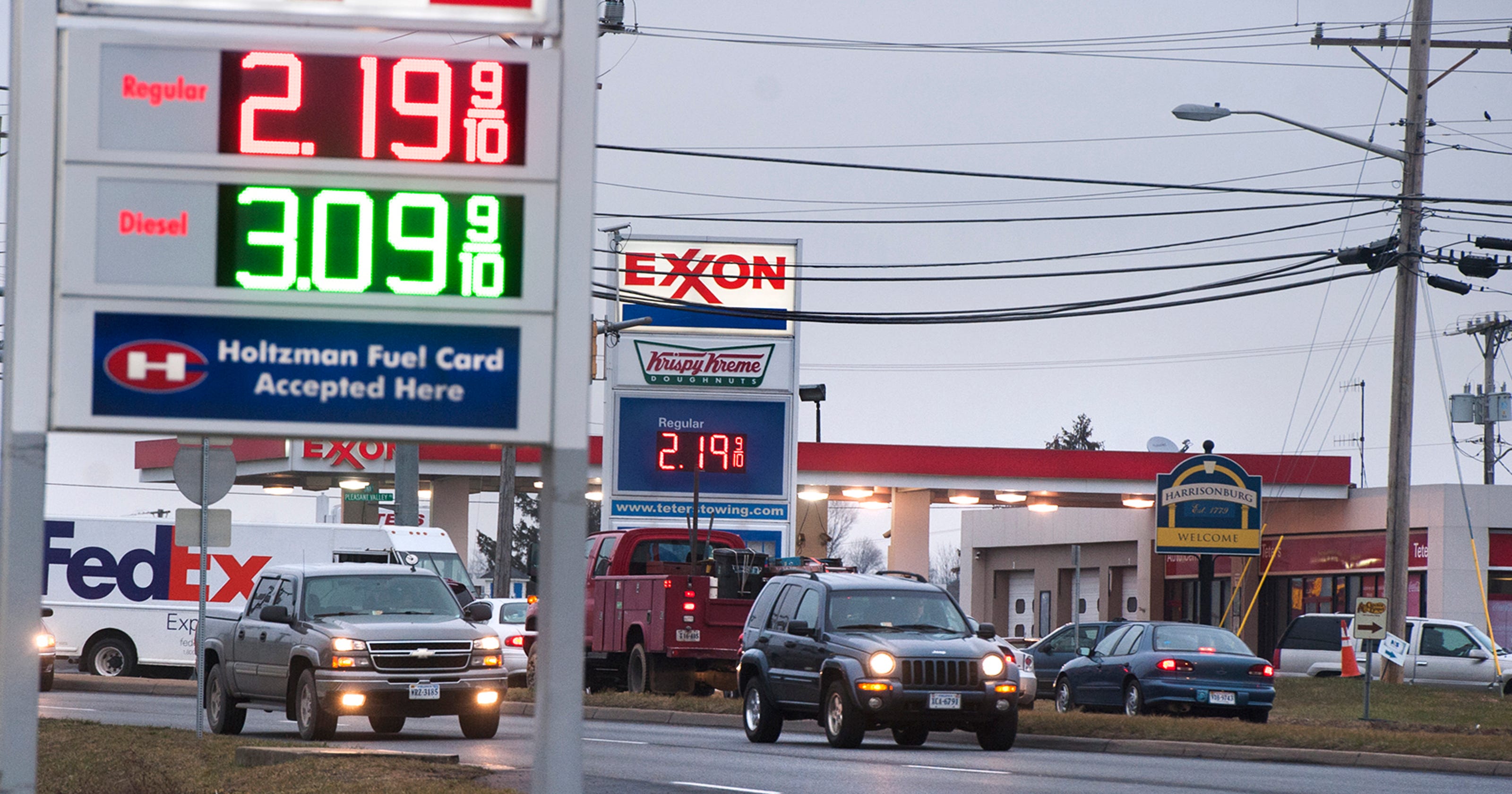 Diesel fuel still costly despite fall in gas prices