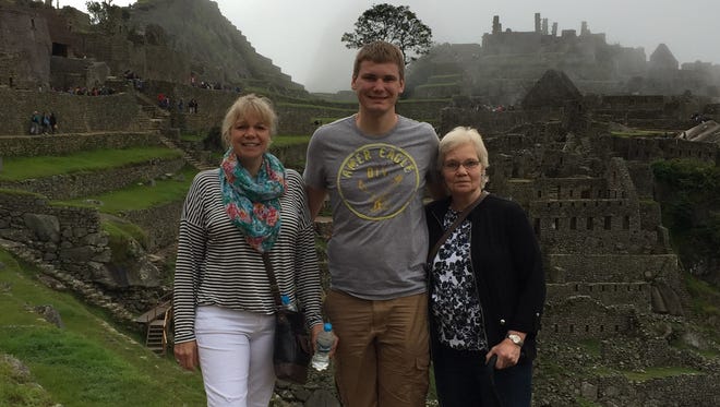 Paula DeJardin, Kelly and Ben Kornowski recently returned from a three-generation trip to Peru.