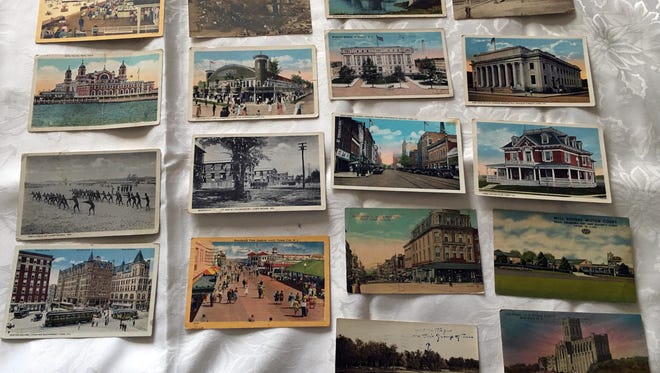 Donna Kober shared her mother-in-law’s collection of old York County postcards.