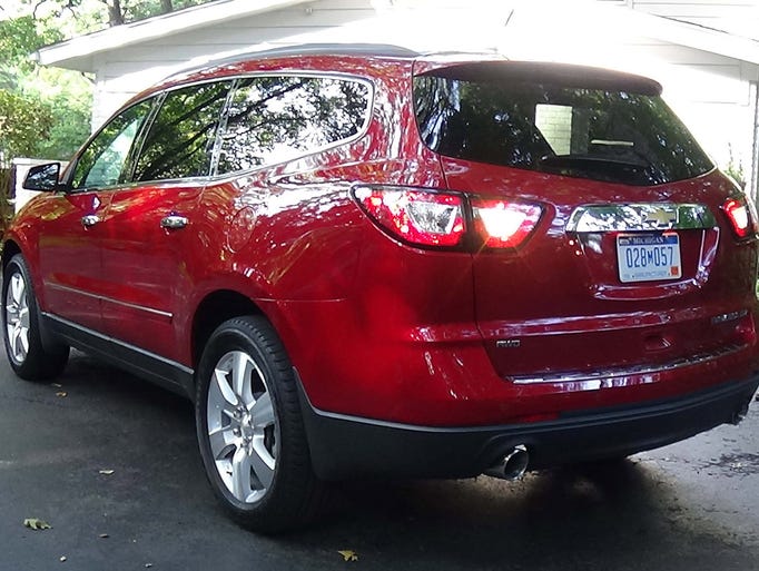 The Traverse is built on GM's sedan-like, unibody Lambda