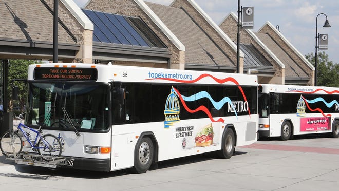 Topeka Metro will waive bus fares throughout December.