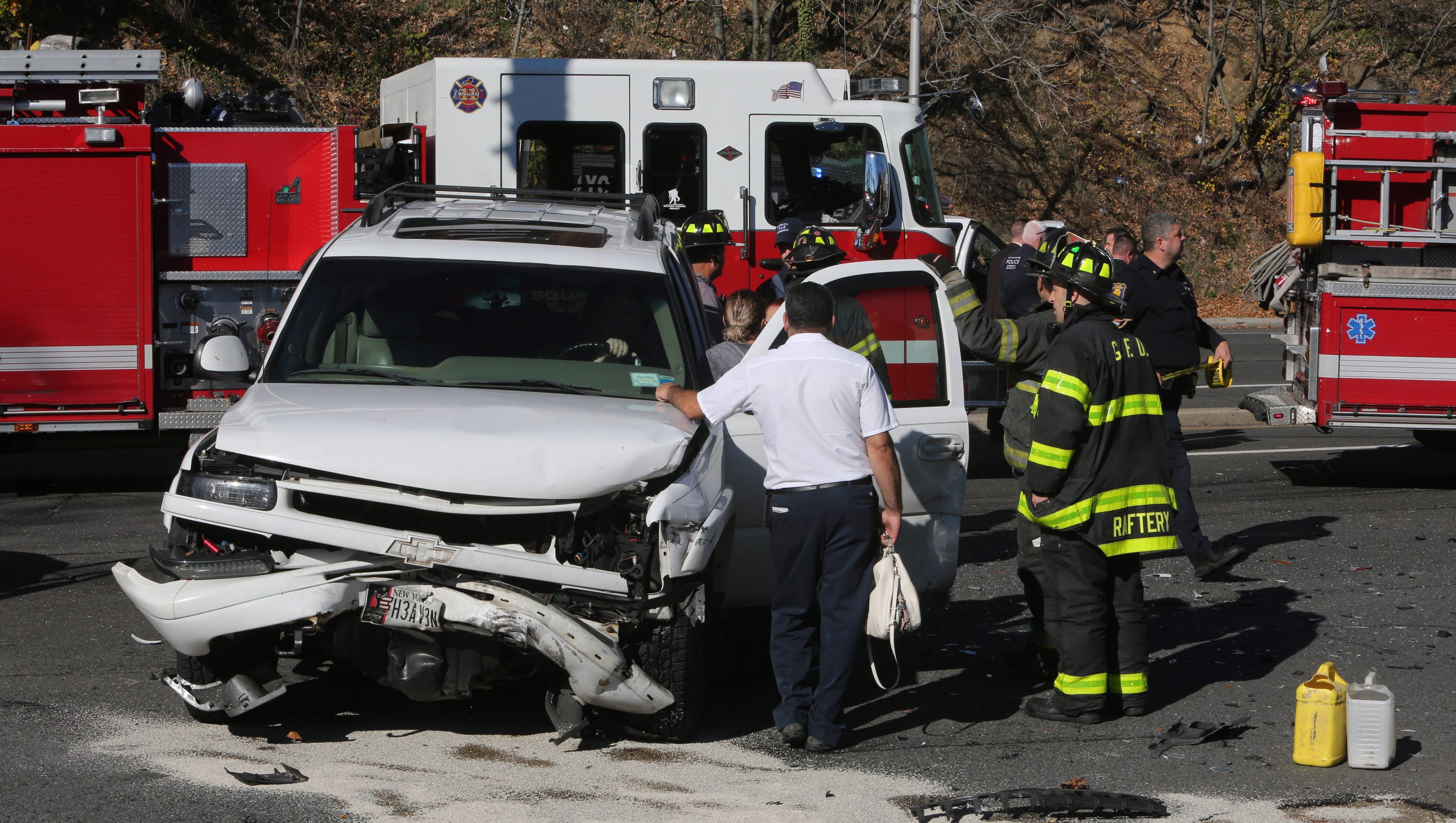Yonkers 'Multiple victims' after Central Ave. crash