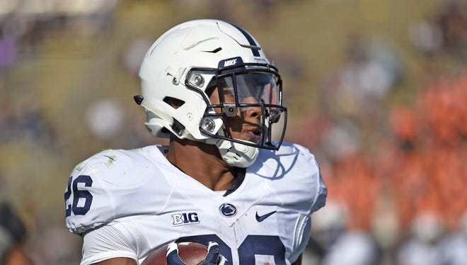 5. Penn State (6-2, previous rank: 5): A huge game from Saquon Barkley (207 rushing yards, 70 receiving yards) and a huge blowout of Purdue keep Penn State in the thick of the Big Ten East race. Yes, they need some help from Ohio State against Michigan, but PSU’s easy schedule the rest of the way gives hope.