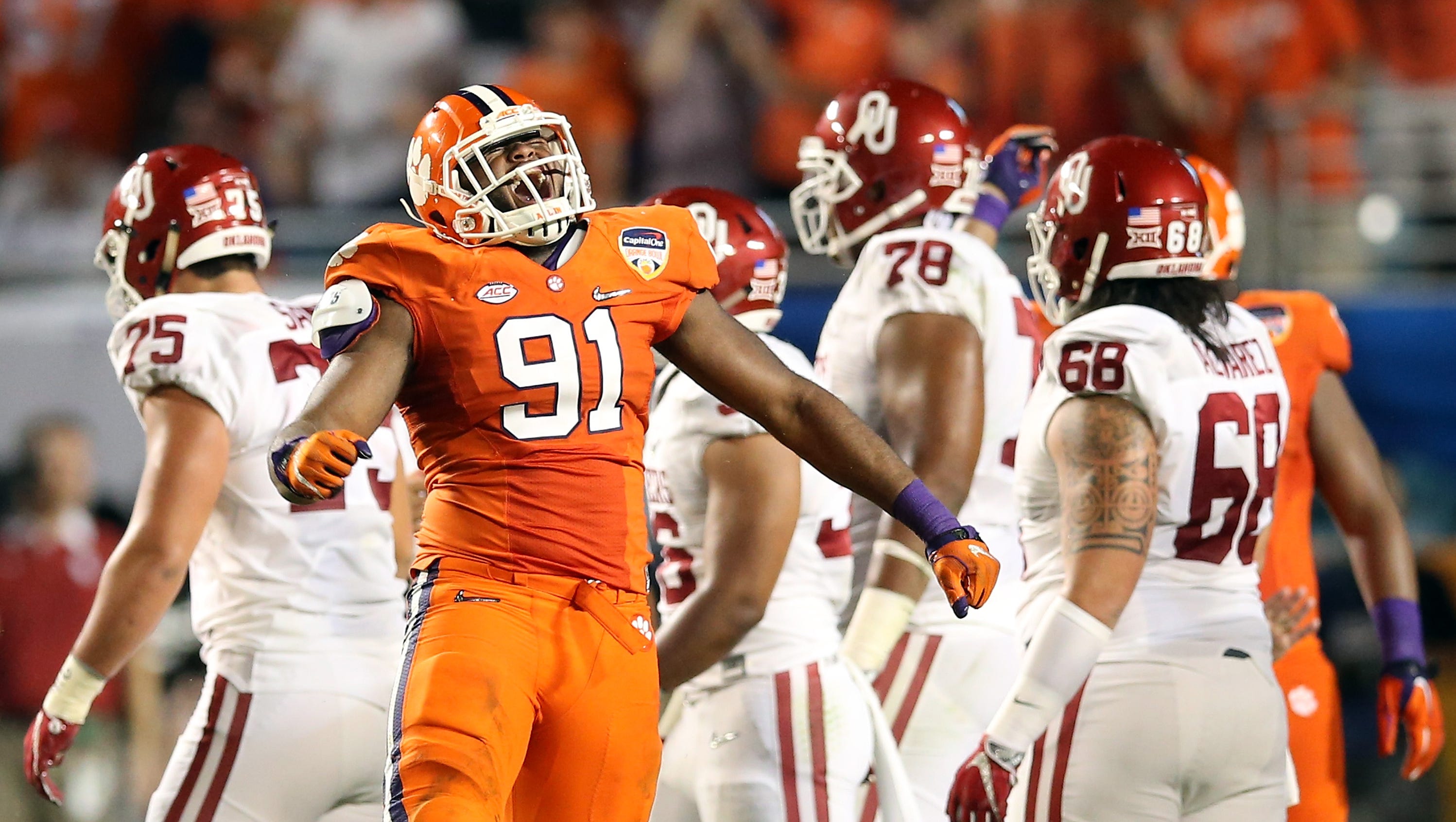 Common Theme For Alabama Clemson Dominant Defensive Lines