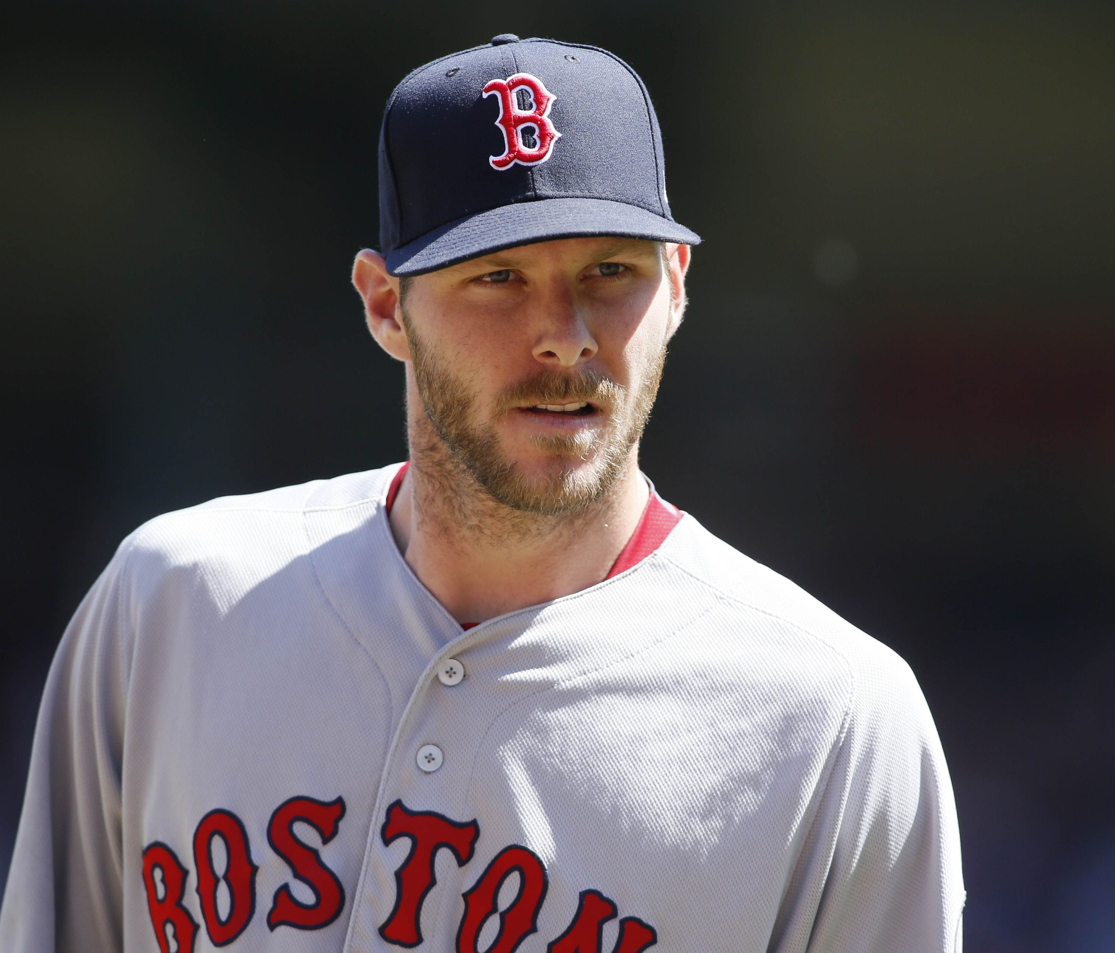 Chris Sale is 3-1 with the Red Sox this season.