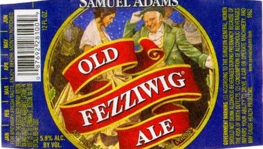 Old Fezziwig Ale by Samuel Adams.