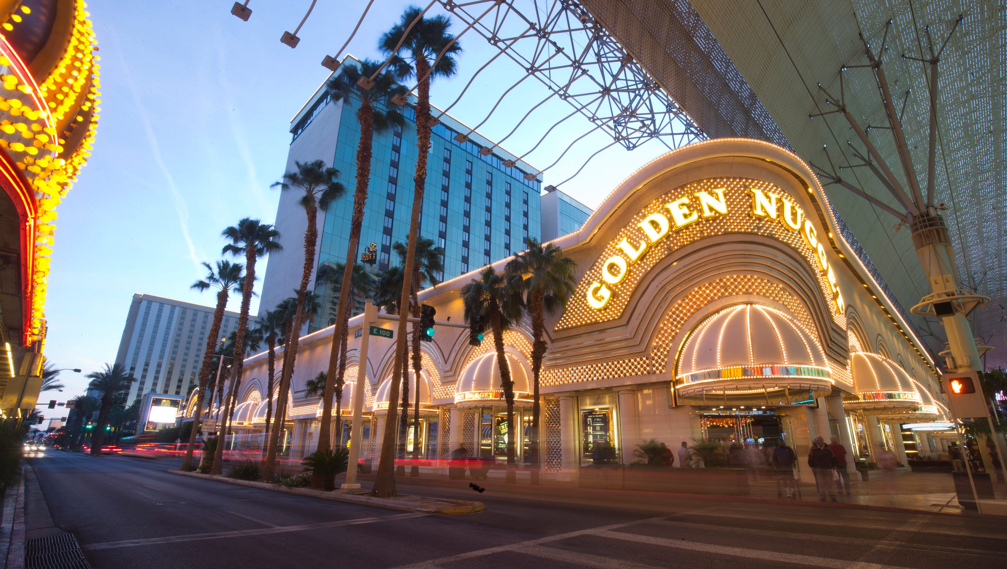 Tour Las Vegas' Golden Nugget Hotel