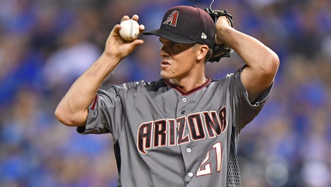 “It was all OK,” Zack Greinke said of his start against the Kansas City Royals. “It just wasn’t amazing. It was all pretty solid.”