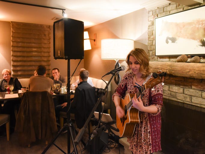 Palmyra singer/songwriter Olivia Farabaugh performed
