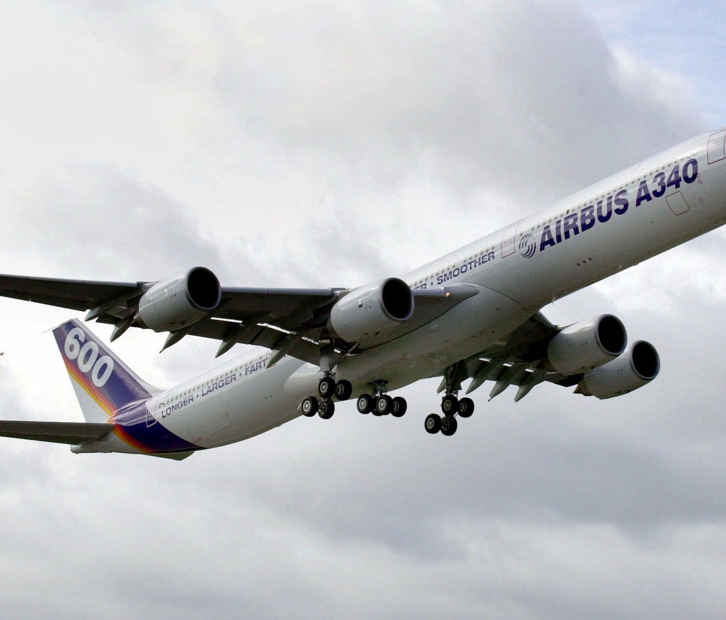 Some airplanes, like the A340-600, have cameras onboard that can help pilots visually determine damage.