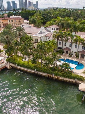 Carl Fisher built the Miami Beach Yacht Club in 1924 and was converted into a home. The estate is now for sale for $65 million.