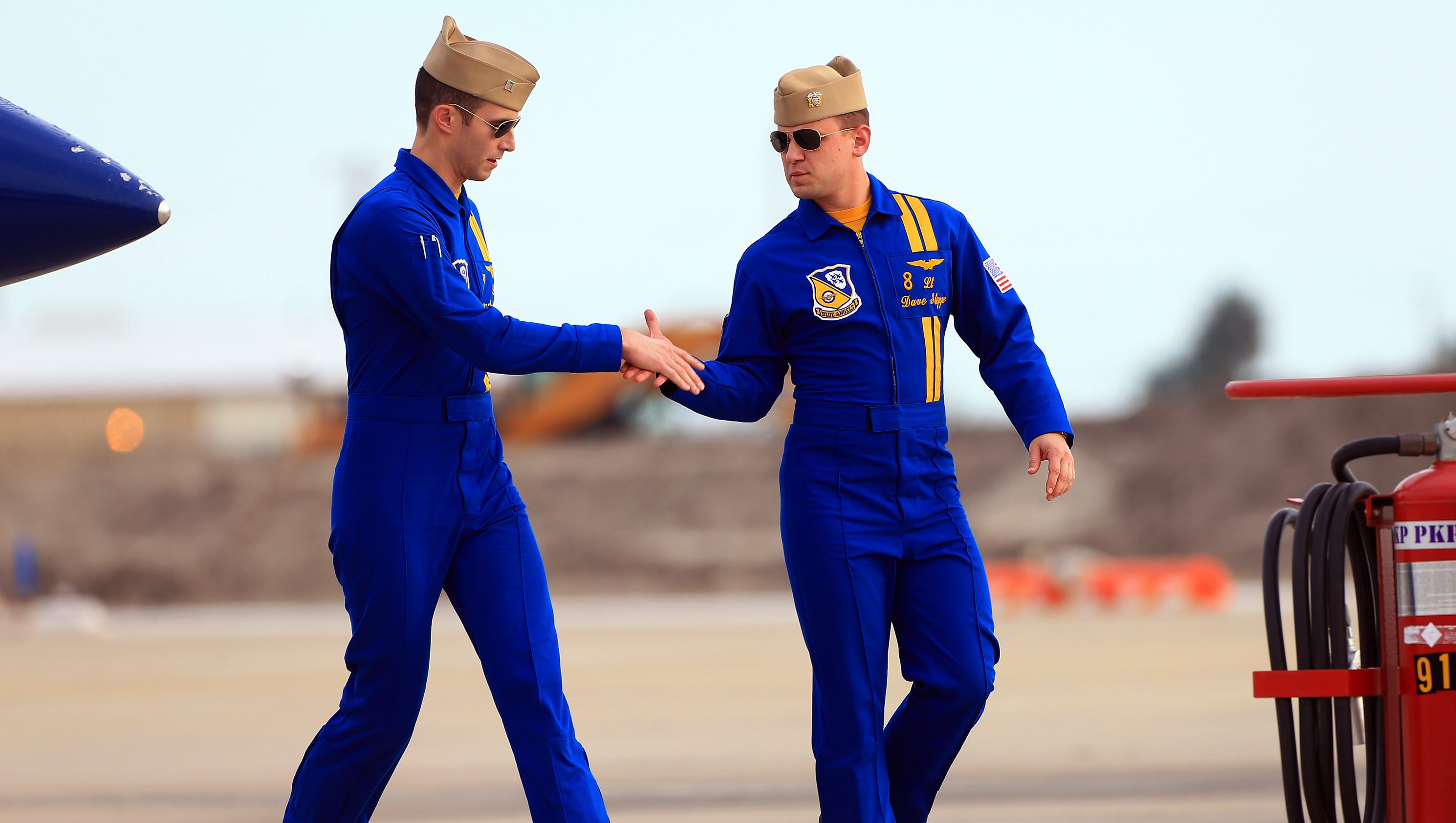 Meet the Blue Angels before Wings over South Texas