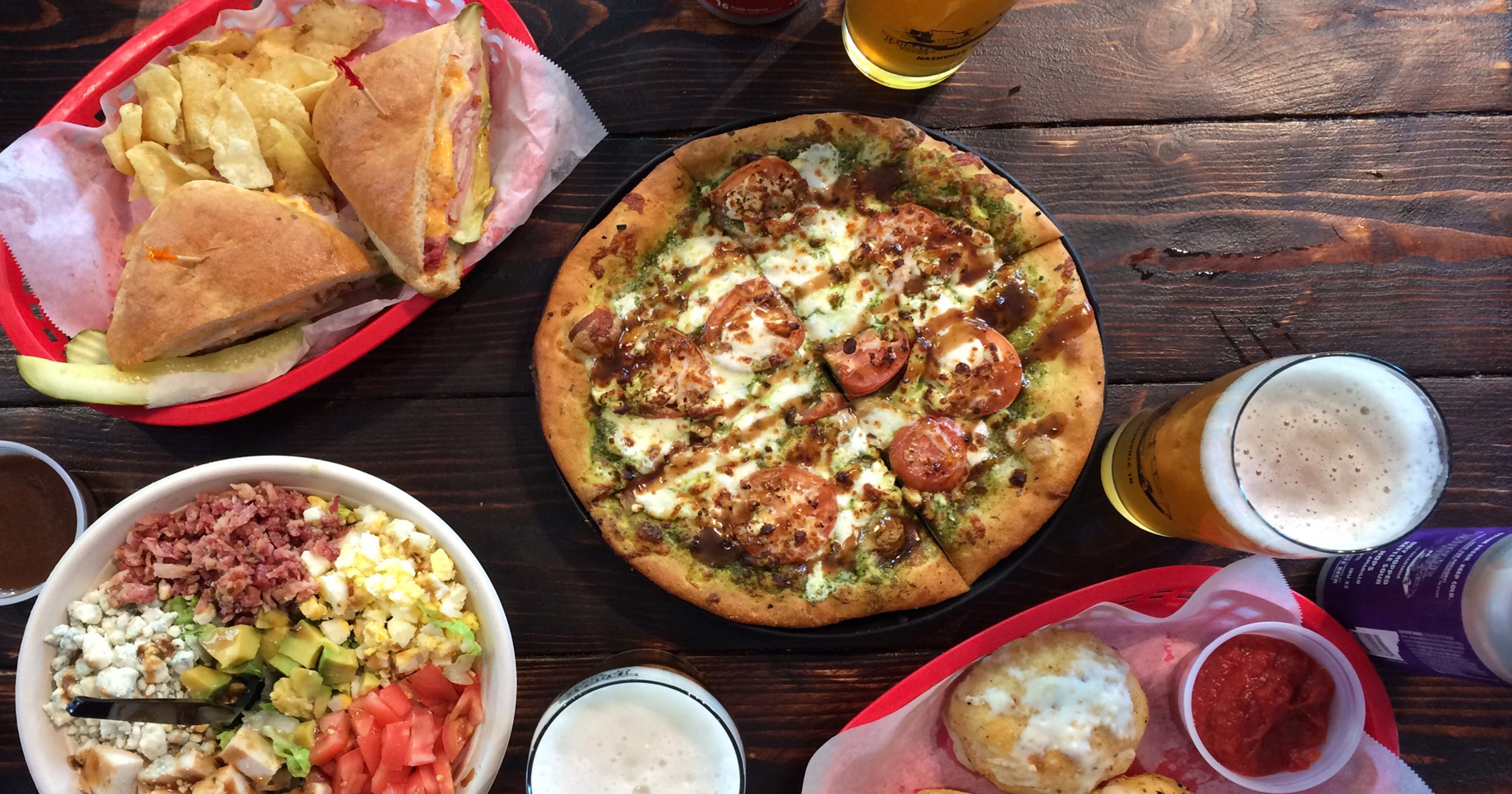 Review TailGate Brewery in Nashville Terrific beer, terrific food