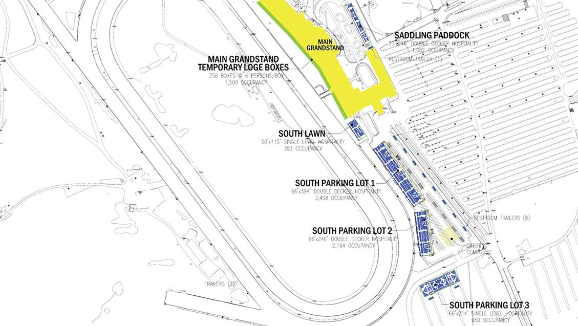 Keeneland Race Track Seating Chart